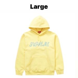 Supreme hoodie large
